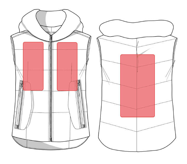 HKM Heizweste Canada Style